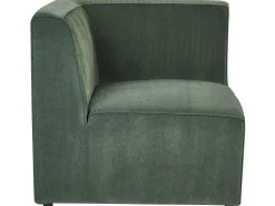 Beliani 4-Istuttava Sohva Vakosametti Tummanvihrea Lemvig Clearance