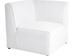 Beliani 2-Istuttava Sohva Vakosametti Luonnonvalkoinen Lemvig Online