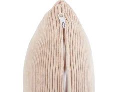 Beliani 3-Istuttava Sohva Vakosametti Lohenpunainen Viskan New