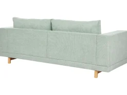 Beliani 3-Istuttava Sohva Vakosametti Mintunvihrea Nivala Store