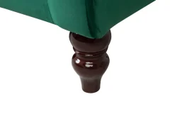 Beliani 3-Istuttava Sohva Vihrea Fenstad Fashion