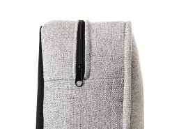 Beliani 4-Istuttava Sohvaryhma Kangas Vaaleanharmaa Chesterfield New