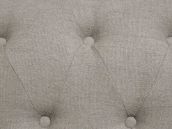 Beliani 4-Istuttava Sohvaryhma Kangas Vaaleanharmaa Chesterfield New