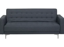 Beliani 5-Istuttava Sohvaryhma Kangas Tummanharmaa Aberdeen Hot