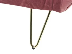 Beliani 3-Istuttava Sohvaryhma Sametti Vaaleanpunainen Vestfold Sale