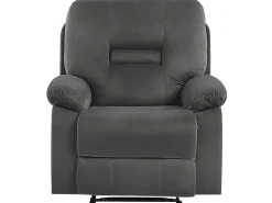 Beliani 6-Istuttava Sohvaryhma Sametti Sahkosaadettava Tummanharmaa Bergen Best