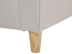 Beliani 5-Istuttava Sohvaryhma Sametti Vaalea Beige Ronneby Sale