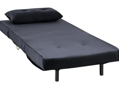 Beliani 3-Istuttava Sohvaryhma Sametti Musta Vestfold Discount