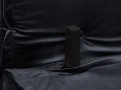 Beliani 3-Istuttava Sohvaryhma Sametti Musta Vestfold Discount