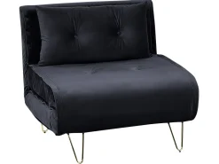 Beliani 3-Istuttava Sohvaryhma Sametti Musta Vestfold Discount