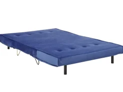 Beliani 3-Istuttava Sohvaryhma Sametti Laivastonsininen Vestfold Clearance