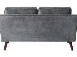 Beliani 2-Istuttava Tummanharmaa Sohva Lokka Shop