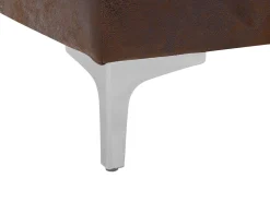 Beliani 6-Istuttava U-Kulmavuodesohva Ja Rahi Keinonahka Ruskea Aberdeen Outlet