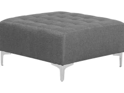 Beliani 5-Istuttava U-Kulmavuodesohva Ja Rahi Kangas Vaaleanharmaa Aberdeen Online