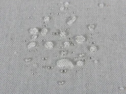 Beliani 7-Istuttava Ulkokulmasohva Ja Rahi Kangas Vasenk. Vaaleanharmaa Arezzo Hot