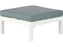 Beliani 5-Istuttava Ulkokulmasohvaryhma Alumiini Valkoinen/Vihrea Messina Online