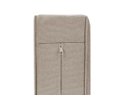 Beliani 5-Istuttava Ulkokulmasohvaryhma Sertifioitu Akaasia Tumma Puu Timor Ii Fashion