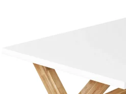 Beliani 8-Istuttava Ulkoruokailuryhma Jakkaroilla Kuitusementti Valkoinen Olbia Clearance