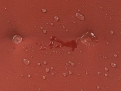 Beliani 8-Istuttava Ulkoruokailuryhma Aurinkovarjolla Akasiapuu Tummanpunainen Maui Best