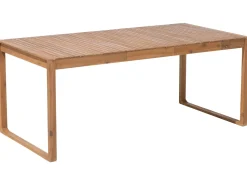 Beliani 8-Istuttava Ulkoruokailuryhma Akaasia Vaalea Puu/Harmaa Sassari Hot