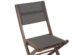 Beliani 8-Istuttava Ulkoruokailuryhma Akaasia Tumma Puu Cesana Flash Sale