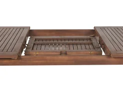 Beliani 8-Istuttava Ulkoruokailuryhma Akaasia Tumma Puu Cesana Flash Sale