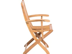 Beliani 8-Istuttava Ulkoruokailuryhma Akasiapuu Vaalea Puu Maui Cheap