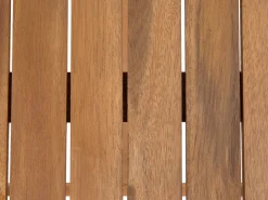 Beliani 8-Istuttava Ulkoruokailuryhma Akasiapuu Vaalea Puu Maui Cheap