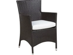 Beliani 8-Istuttava Ulkoruokailuryhma Polyrottinki Tummanruskea Italy Best Sale