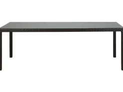 Beliani 8-Istuttava Ulkoruokailuryhma Polyrottinki Tummanruskea Italy Best Sale