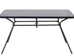 Beliani 6-Istuttava Ulkoruokailuryhma Teras Musta Livo Clearance