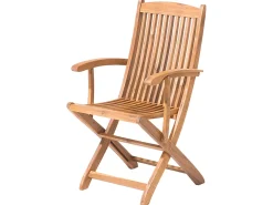 Beliani 8-Istuttava Ulkoruokailuryhma Aurinkovarjolla Akasiapuu Beige/Sininen Maui Sale