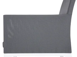 Beliani 6-Istuttava Ulkoruokailuryhma Alumiini Harmaa Bacoli Best Sale