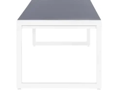 Beliani 6-Istuttava Ulkoruokailuryhma Alumiini Harmaa Bacoli Best Sale