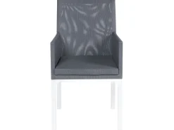 Beliani 6-Istuttava Ulkoruokailuryhma Alumiini Harmaa Bacoli Best Sale