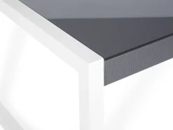 Beliani 6-Istuttava Ulkoruokailuryhma Alumiini Harmaa Bacoli Best Sale