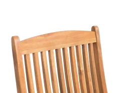 Beliani 6-Istuttava Ulkoruokailuryhma Aurinkovarjolla Vaalea Akasiapuu Maui Outlet