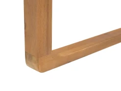 Beliani 8-Istuttava Ulkoruokailuryhma Akaasia Vaalea Puu Sassari Cheap