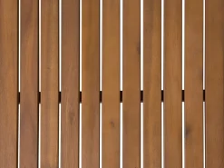 Beliani 8-Istuttava Ulkoruokailuryhma Akaasia Vaalea Puu Sassari Cheap