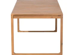 Beliani 8-Istuttava Ulkoruokailuryhma Akaasia Vaalea Puu Sassari Cheap