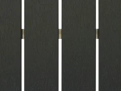 Beliani 6-Istuttava Ulkoruokailuryhma Alumiini Musta Nardo Shop