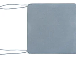 Beliani 8-Istuttava Ulkoruokailuryhma Akaasia Vaalea Puu/Sininen Sassari Online