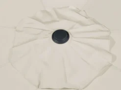 Beliani 4-Istuttava Ulkoruokailuryhma Aurinkovarjolla Alumiini Tummanruskea Salento Flash Sale