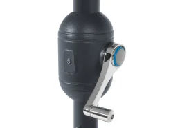 Beliani 4-Istuttava Ulkoruokailuryhma Aurinkovarjolla Alumiini Tummanruskea Salento Flash Sale