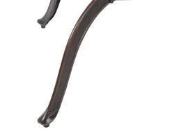 Beliani 4-Istuttava Ulkoruokailuryhma Aurinkovarjolla Alumiini Tummanruskea Salento Flash Sale