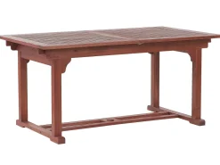 Beliani 6-Istuttava Ulkoruokailuryhma Akasiapuu Sininen Toscana Cheap