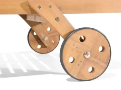 Beliani 8-Istuttava Ulkoruokailuryhma Ja Aurinkotuolit Akaasia Vaalea Puu Cesana Cheap