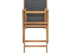 Beliani 8-Istuttava Ulkoruokailuryhma Ja Aurinkotuolit Akaasia Vaalea Puu Cesana Cheap