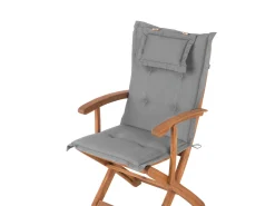 Beliani 8-Istuttava Ulkoruokailuryhma Akasiapuu Harmaa Maui Outlet