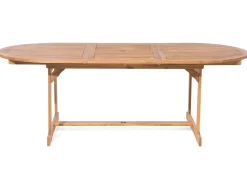 Beliani 8-Istuttava Ulkoruokailuryhma Akasiapuu Harmaa Maui Outlet